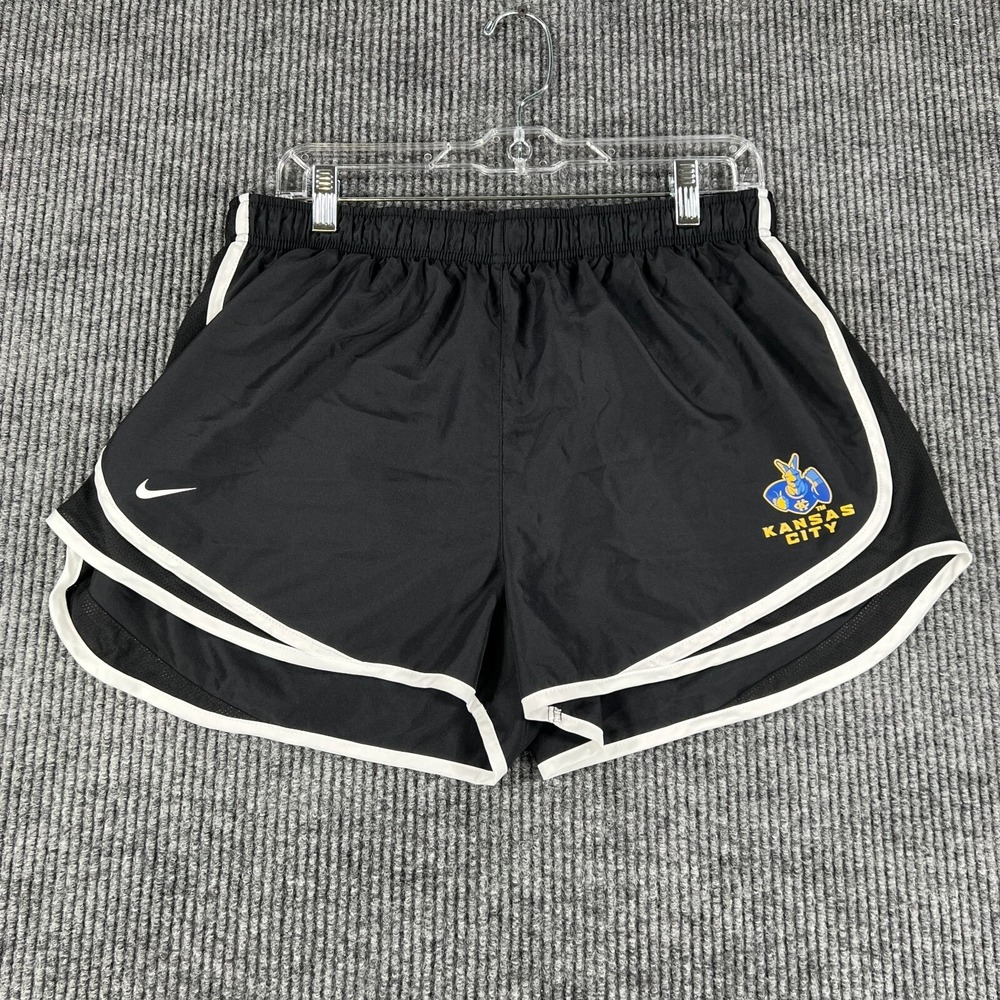 UMKC Missouri Kansas City Roos Shorts Womens Nike Black XL Extra Large Dri Fit